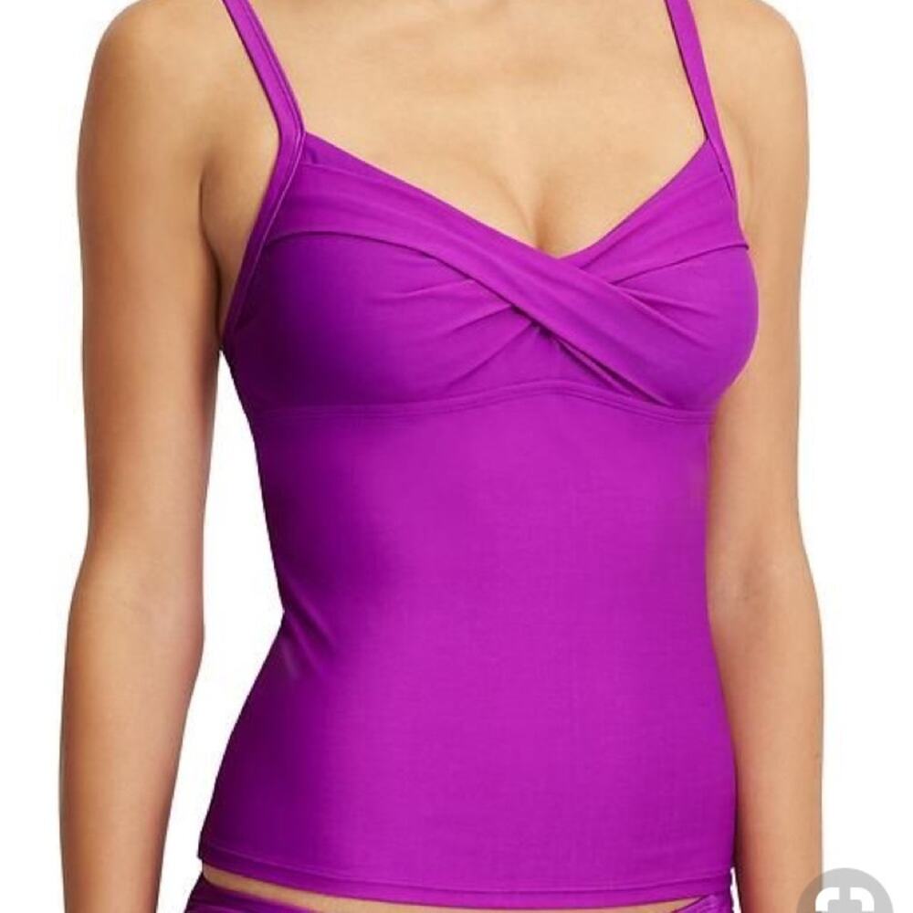 Athleta | Twister Tankini Bright Purple